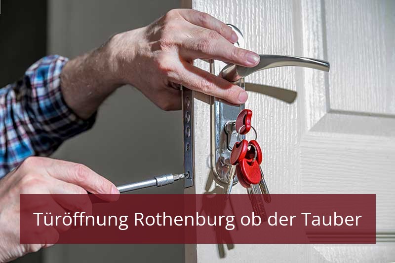 Türöffnung Rothenburg ob der Tauber